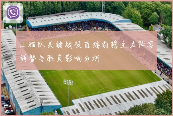 山猫队关键战役直播前瞻主力阵容调整与胜负影响分析
