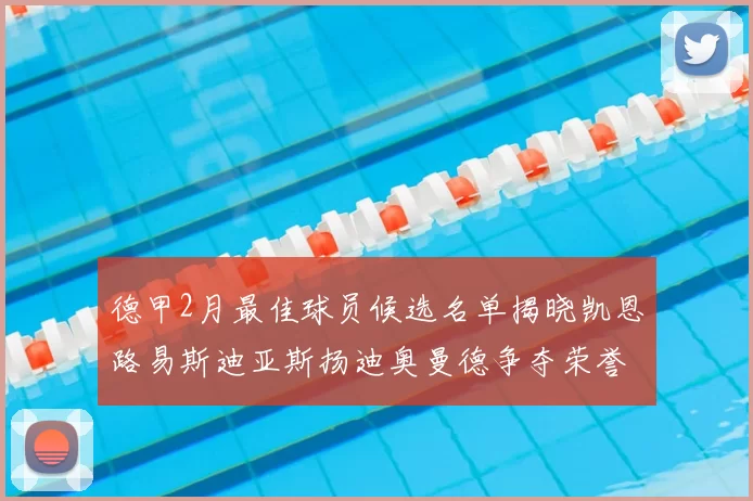 德甲2月最佳球员候选名单揭晓凯恩路易斯迪亚斯扬迪奥曼德争夺荣誉