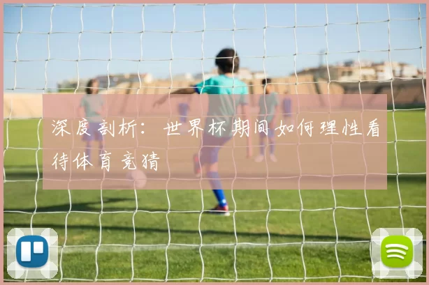 深度剖析：世界杯期间如何理性看待体育竞猜