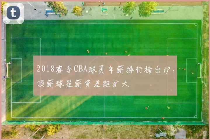 2018赛季CBA球员年薪排行榜出炉，顶薪球星薪资差距扩大
